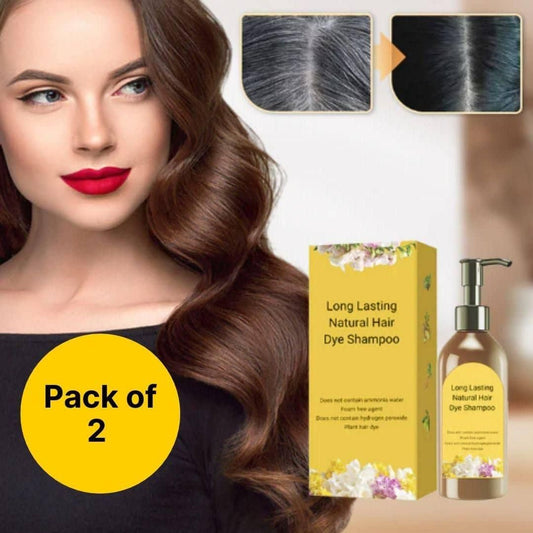 Natural Hair Dye Shampoo 100ML (Pack of 2)