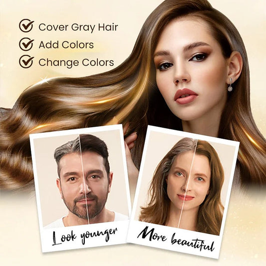 Natural Hair Dye Shampoo 100ML (Pack of 2)